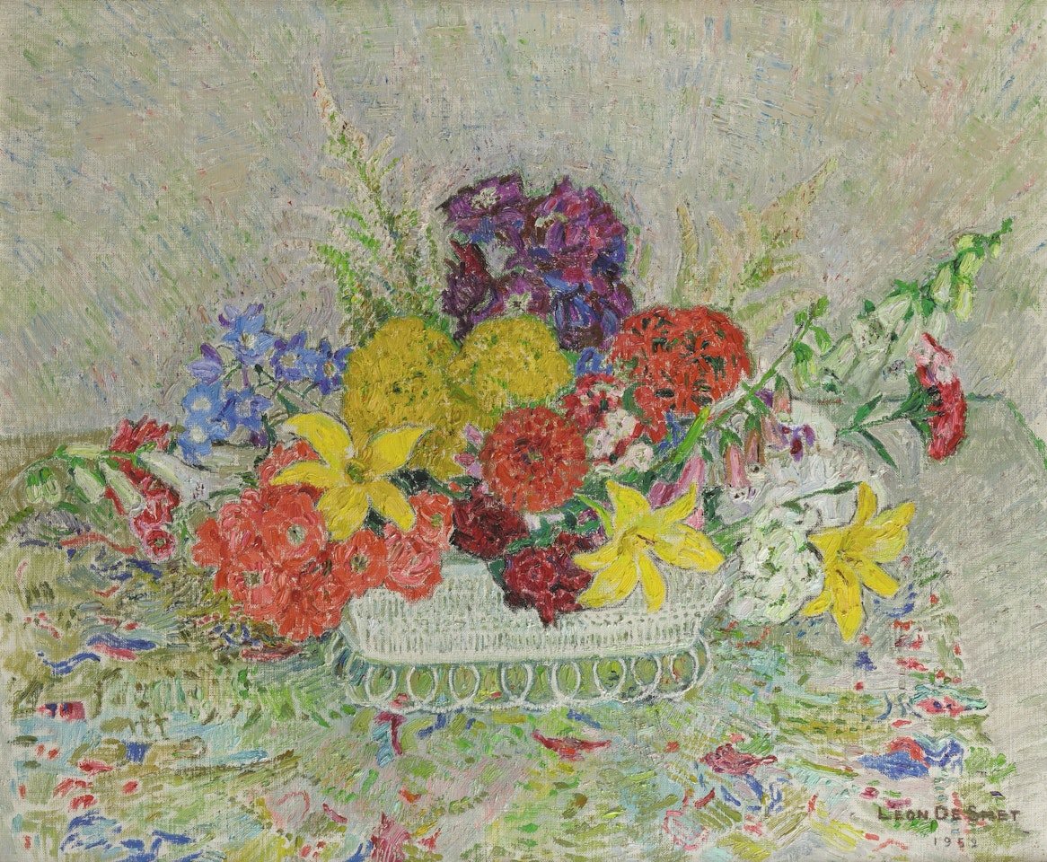 VASE DE FLEURS by Leon de Smet
