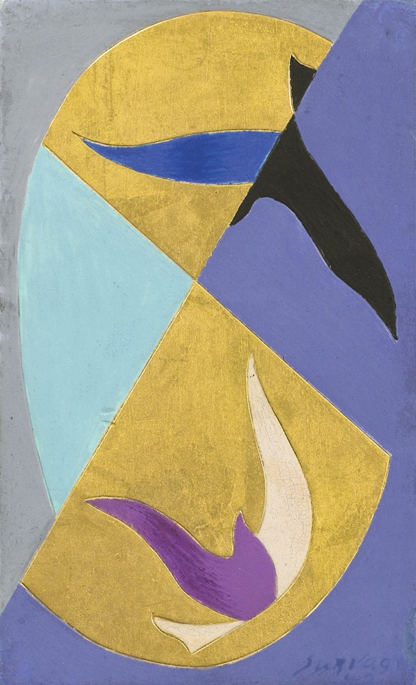 COMPOSITION AUX OISEAUX by Leopold Survage