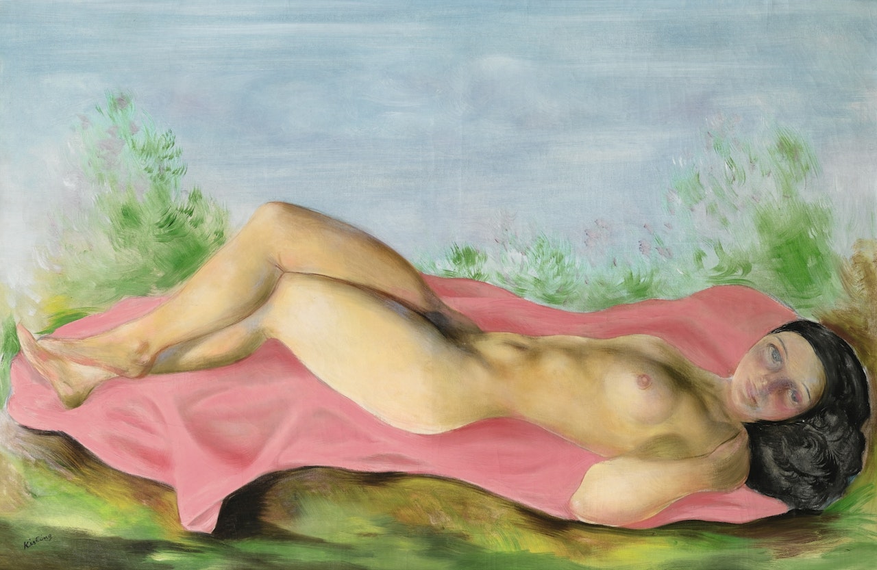 NU ALLONGÉ by Moïse Kisling
