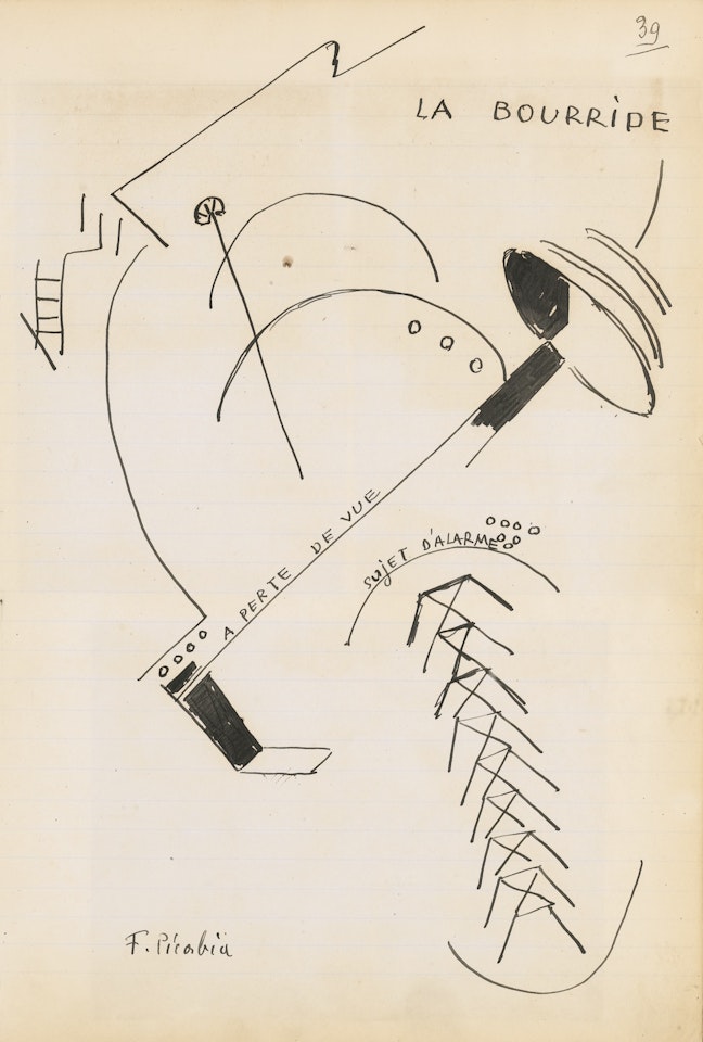LA BOURRIDE by Francis Picabia