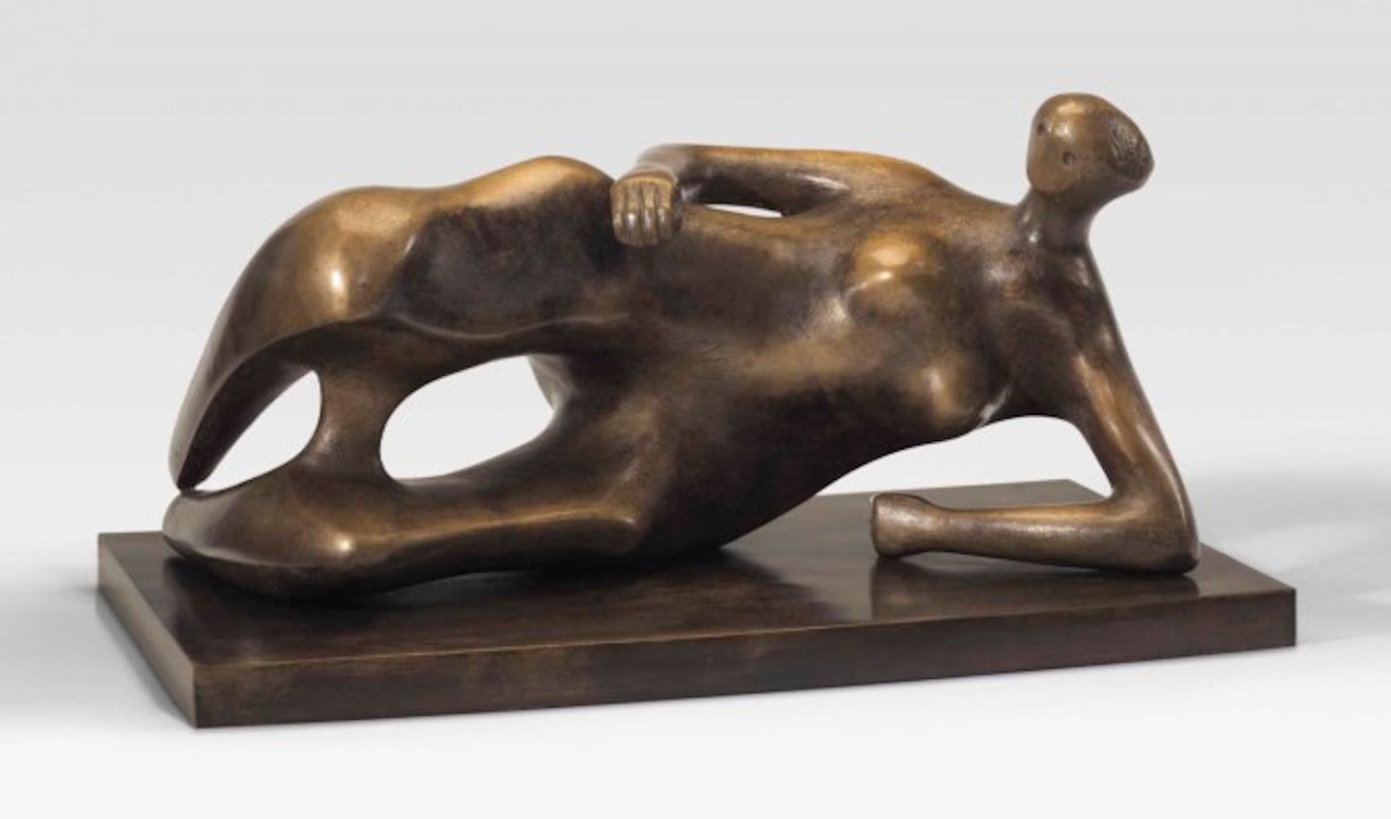 Working Model for Reclining Woman: Elbow by Henry Moore