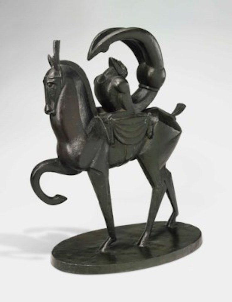 L'acrobate à cheval by Jacques Lipchitz
