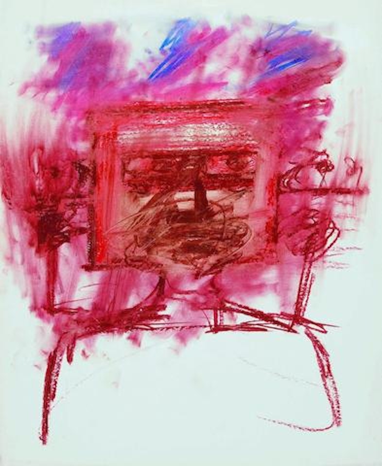 Kelly and Landscape by Sidney Nolan