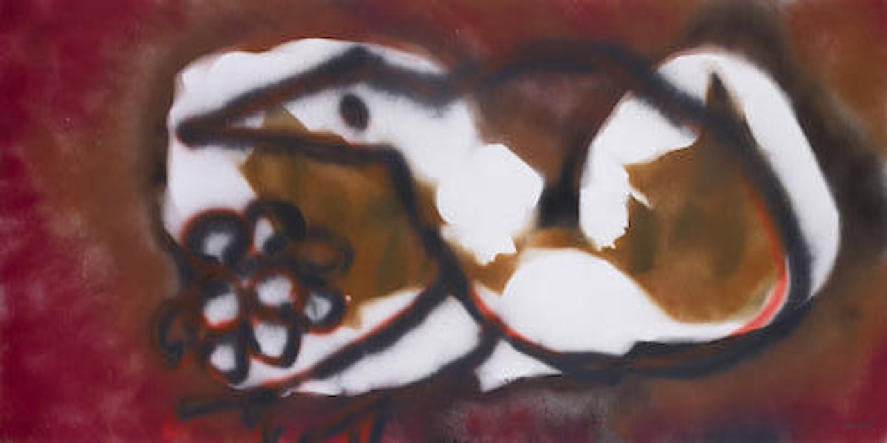 Bird and Egg by Sidney Nolan