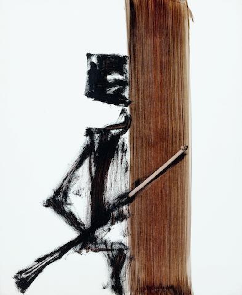 Kelly and Rifle by Sidney Nolan