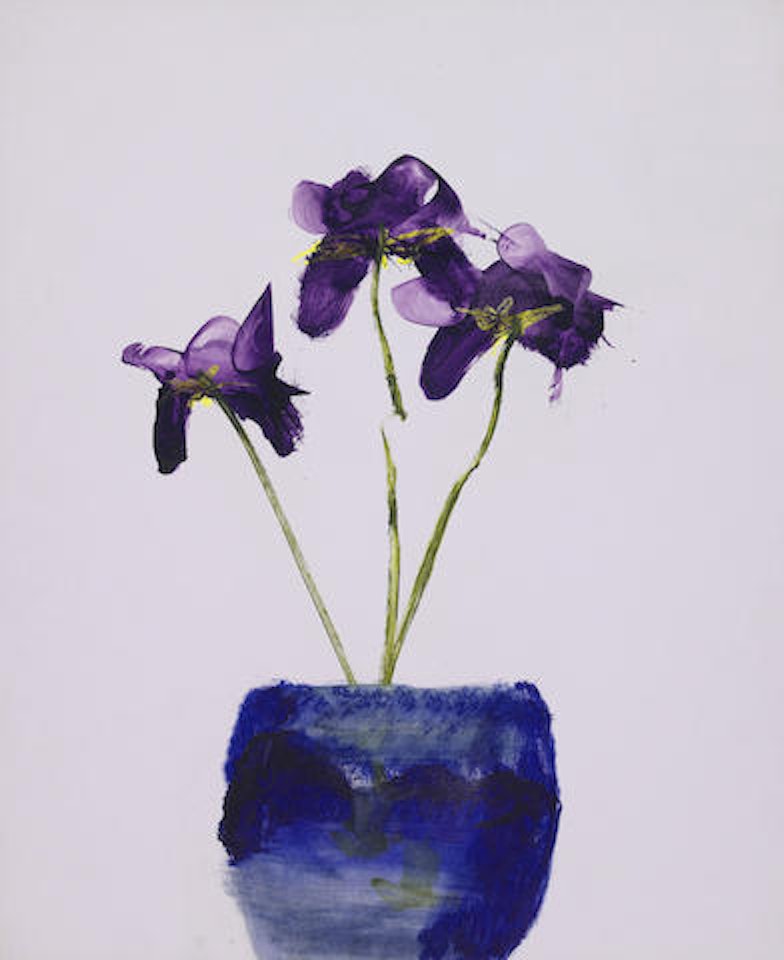 Irises by Sidney Nolan