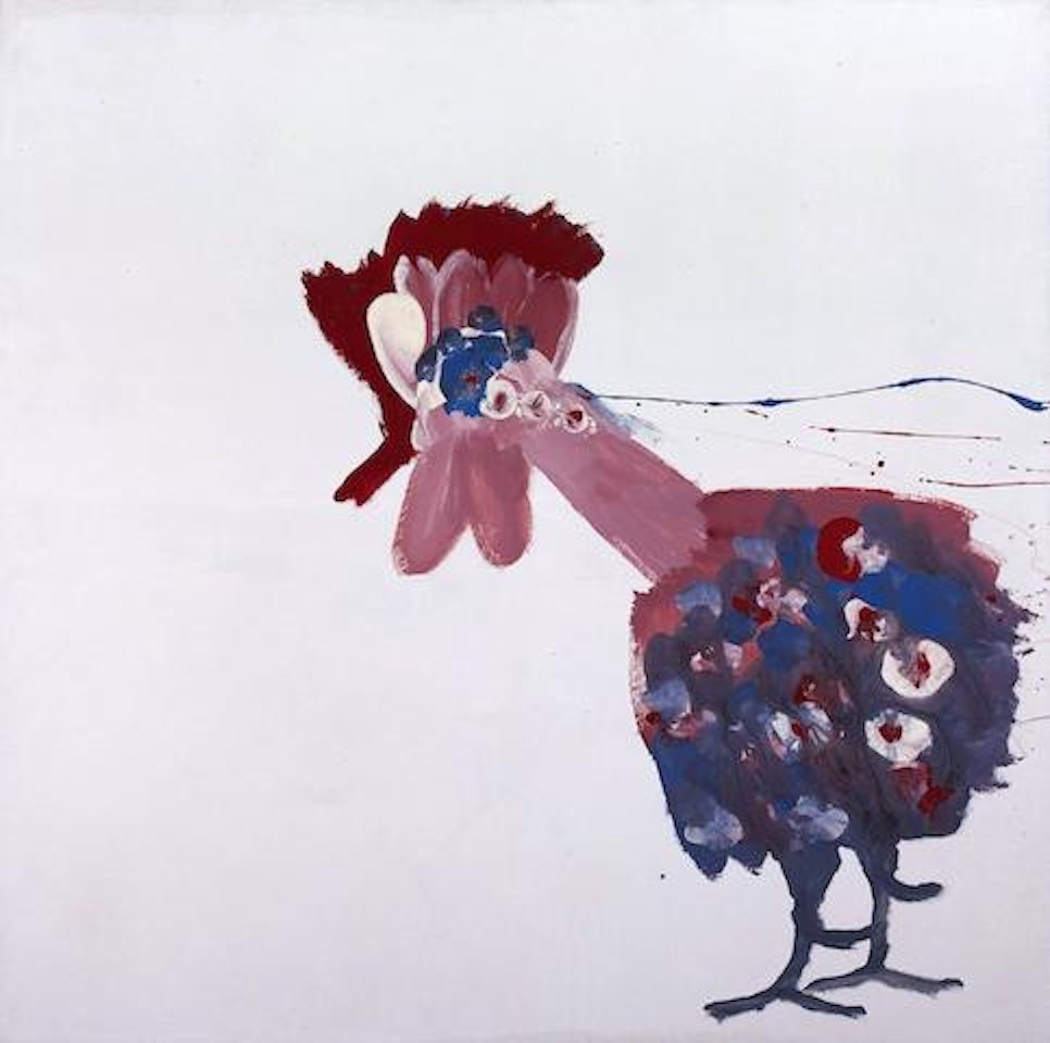 Cockerel with Red Comb by Sidney Nolan