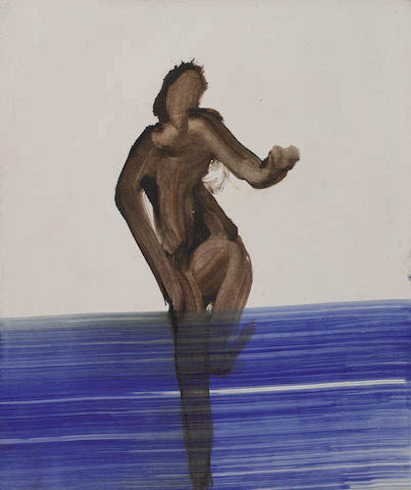 Woman and Sea by Sidney Nolan
