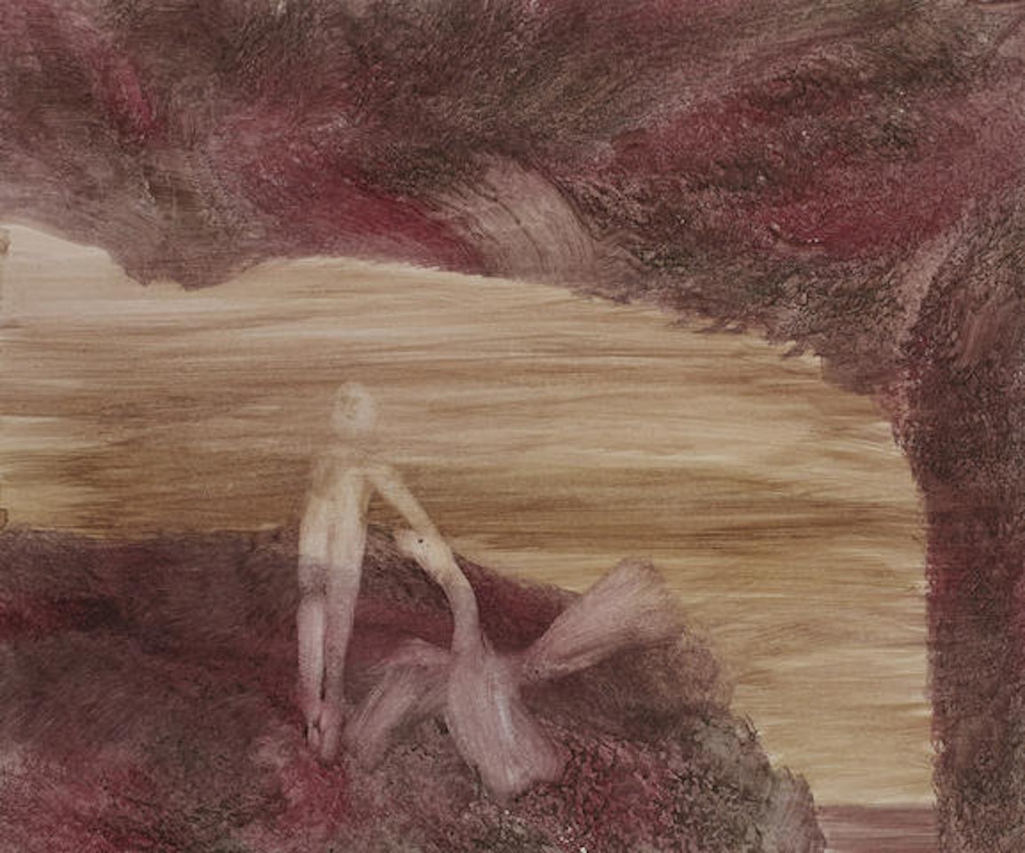 Leda and the Swan by Sidney Nolan