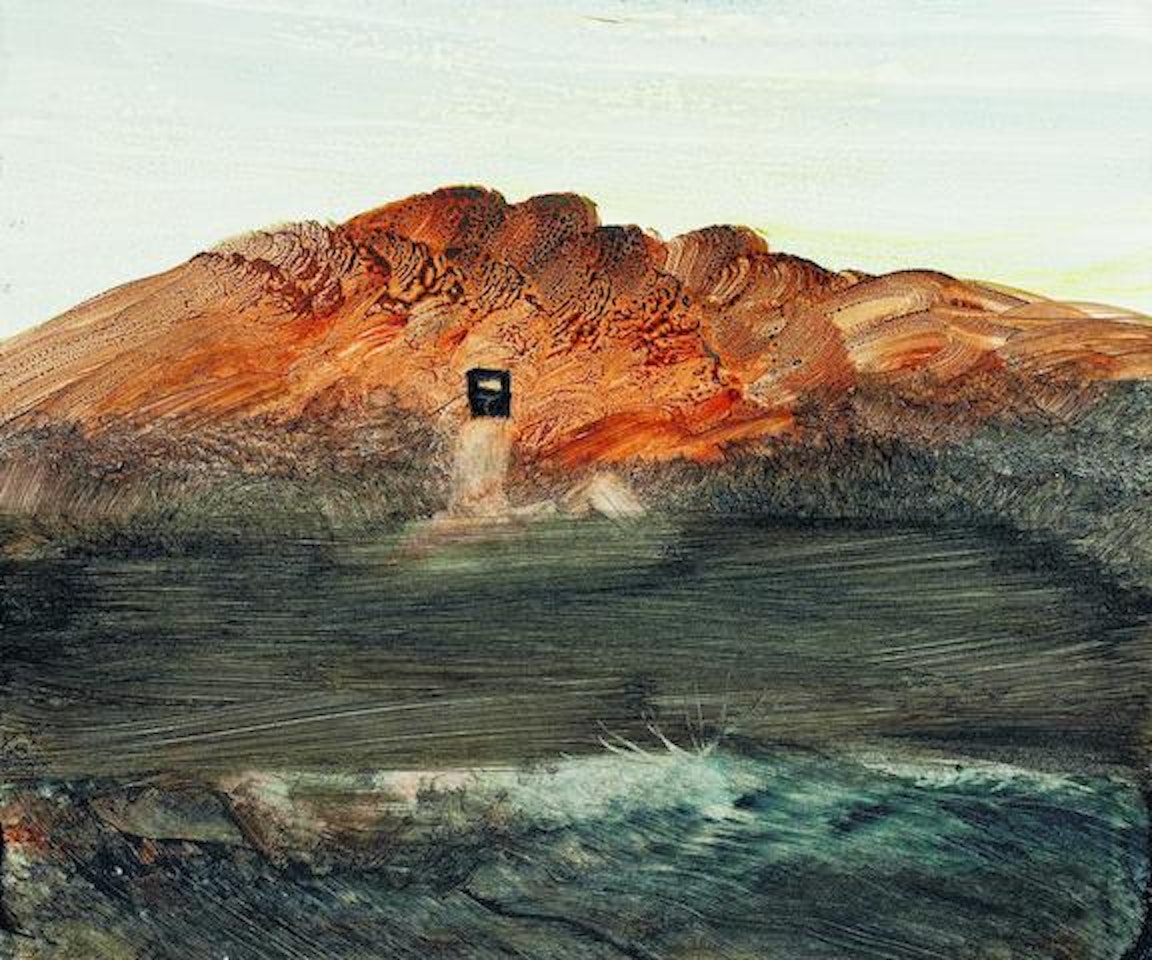 Kelly Crossing the River by Sidney Nolan