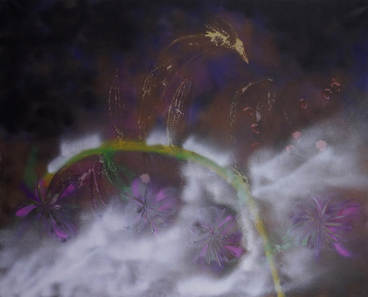 Bird and Snow, China by Sidney Nolan