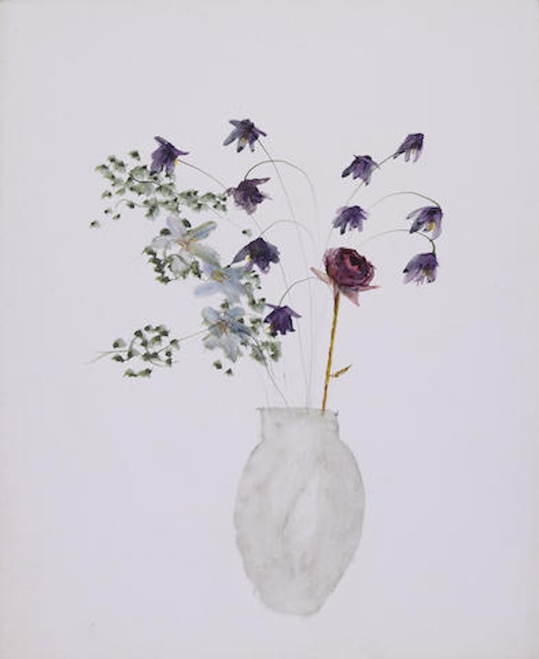 Flowers and Vase by Sidney Nolan