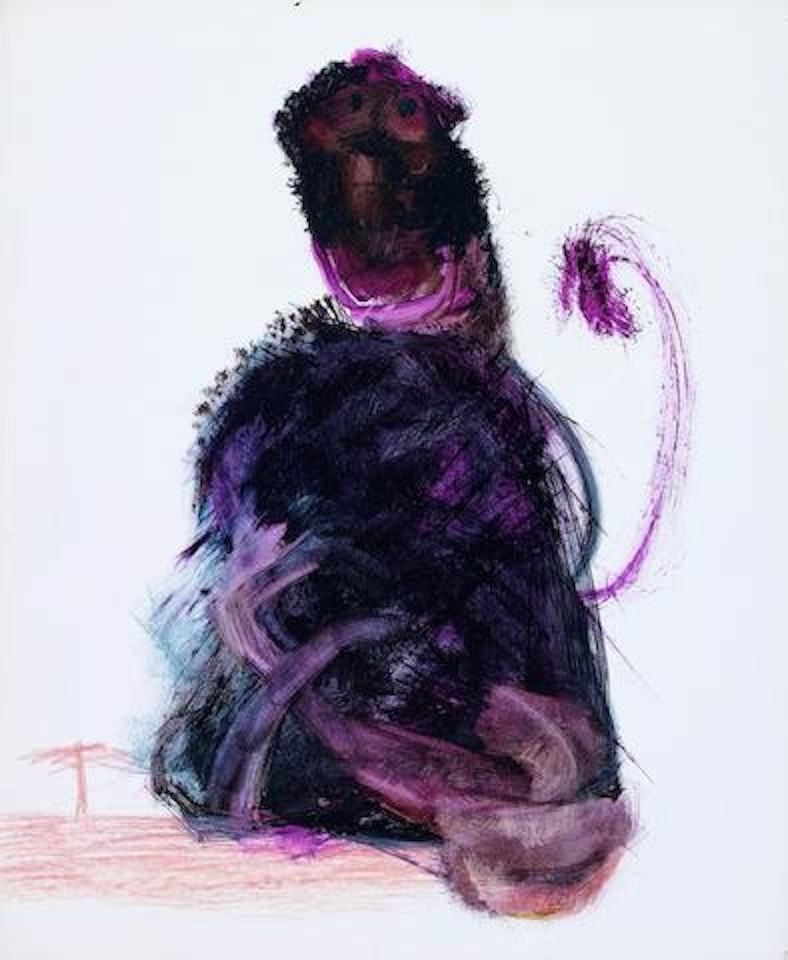 Seated Monkey by Sidney Nolan