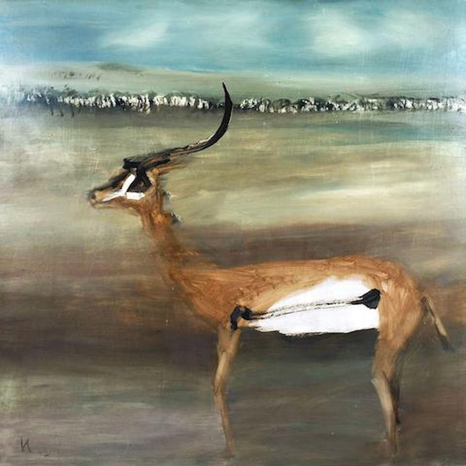 Gazelle by Sidney Nolan