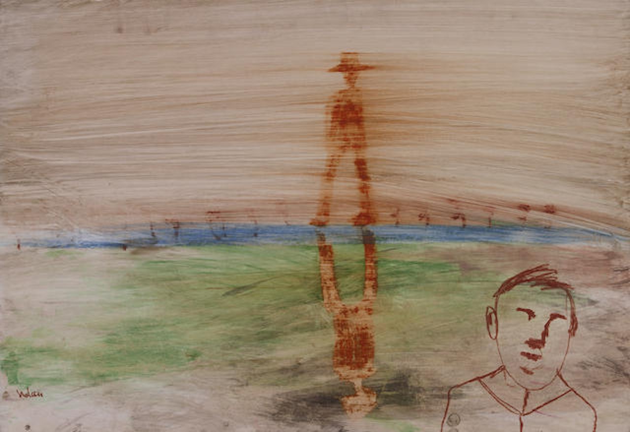 Figures by Water by Sidney Nolan