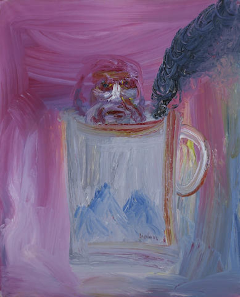 Figure and Mug by Sidney Nolan
