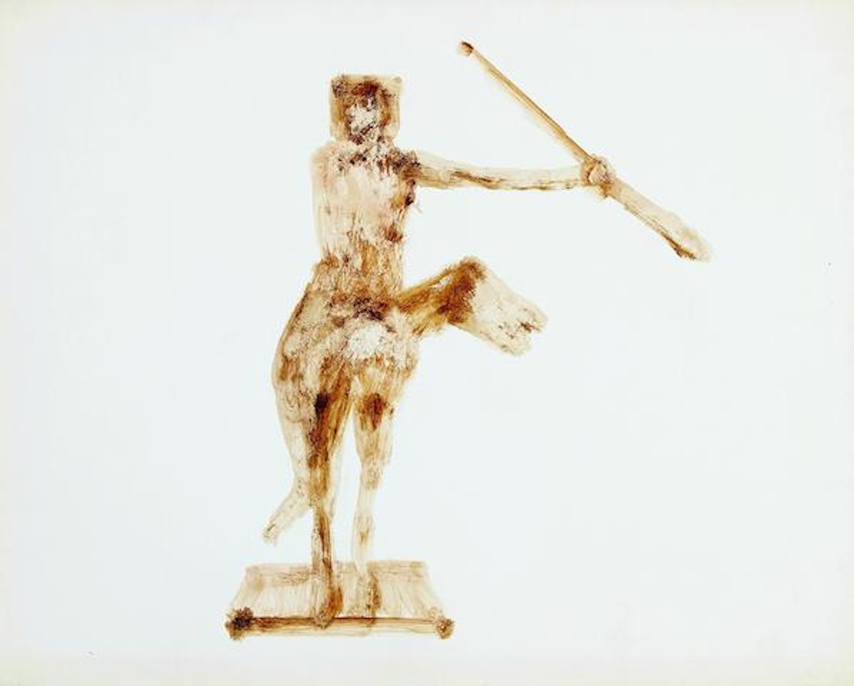 Kelly and Rifle by Sidney Nolan