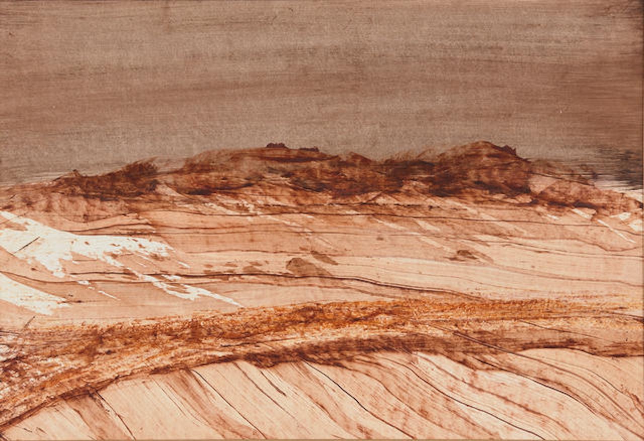 Central Australian Landscape by Sidney Nolan
