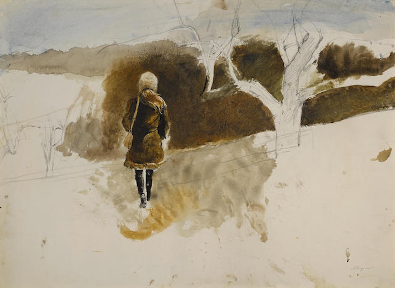 In the Orchard by Andrew Wyeth