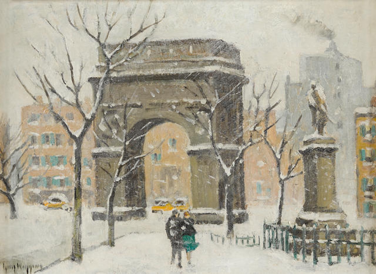 Washington Square Arch by Guy Carleton Wiggins