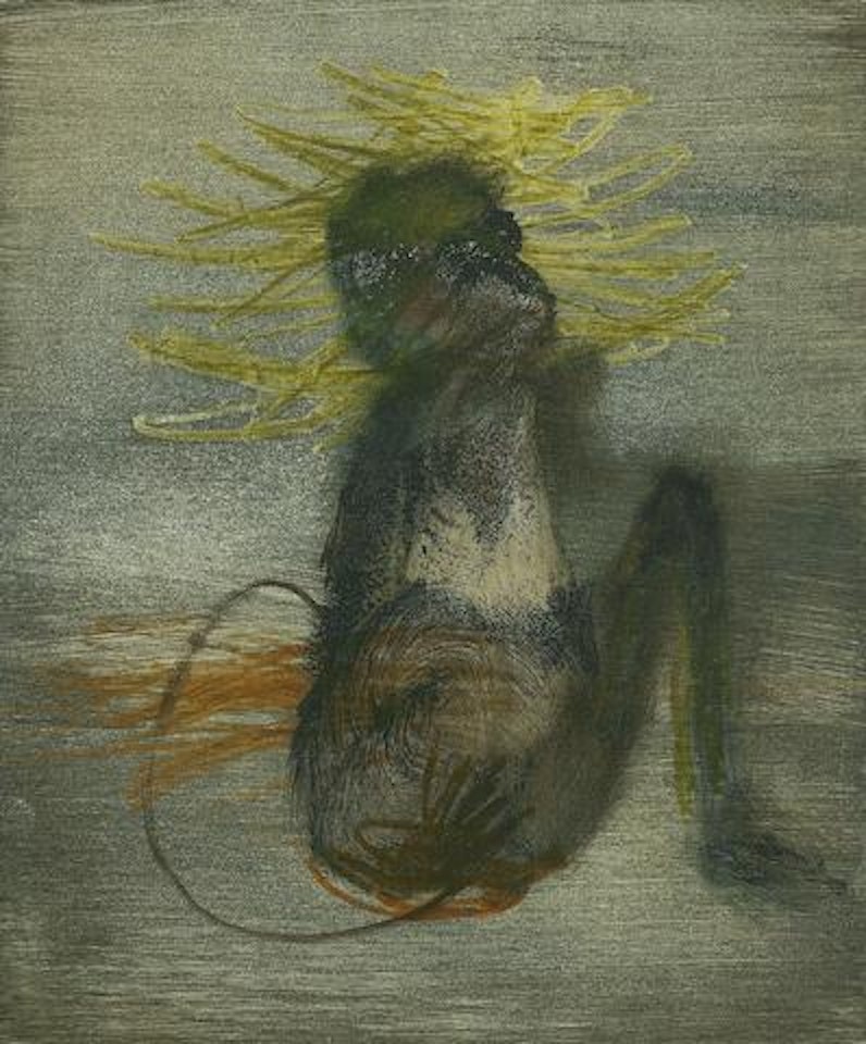 Seated Monkey by Sidney Nolan