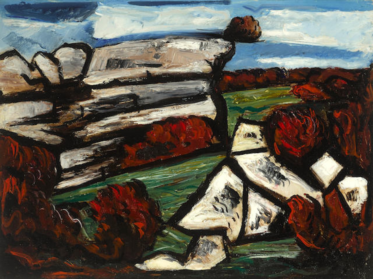 Dogtown by Marsden Hartley