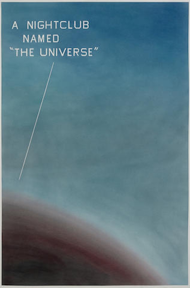 A Nightclub Named "The Universe" by Ed Ruscha