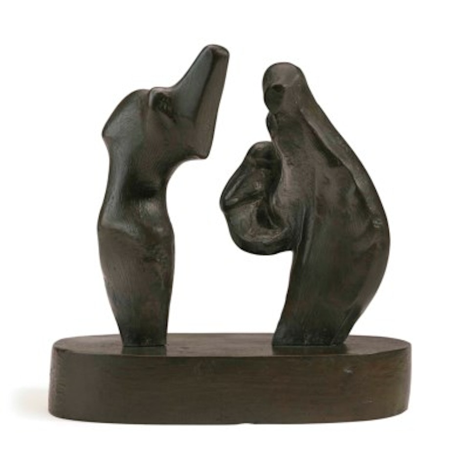 Family Group: Two Piece by Henry Moore