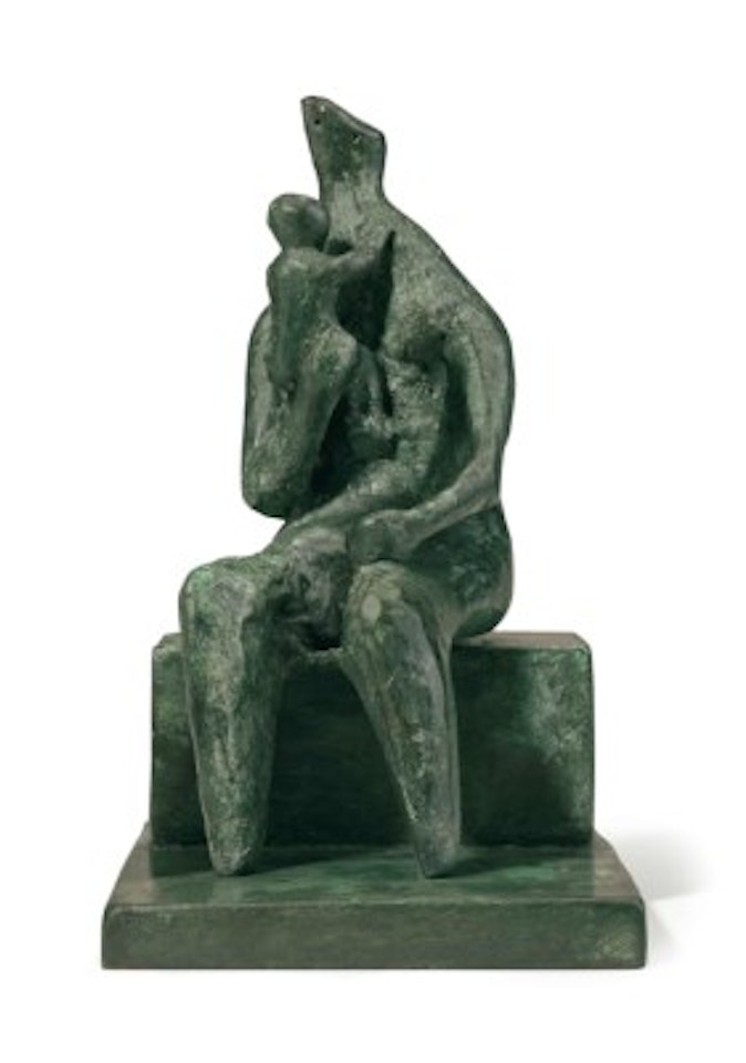 Seated Mother and Baby by Henry Moore
