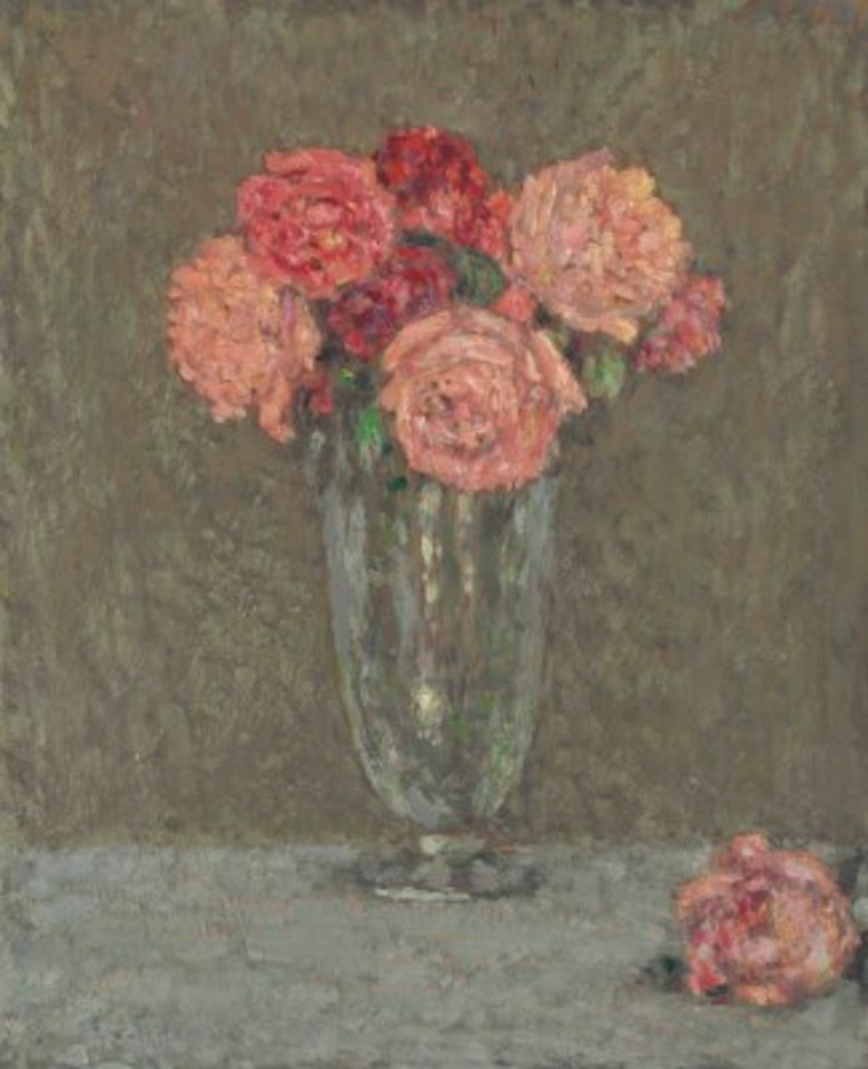 Roses by Henri Le Sidaner