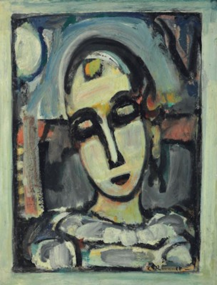 Pierrot (à la lune) by Georges Rouault
