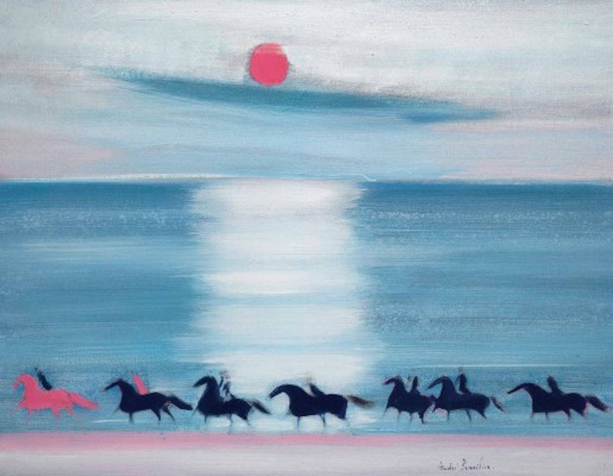 Cavalcade portugaise by André Brasilier