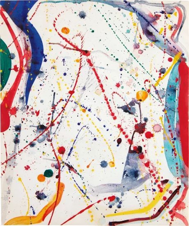 Untitled (SF63-033) by Sam Francis