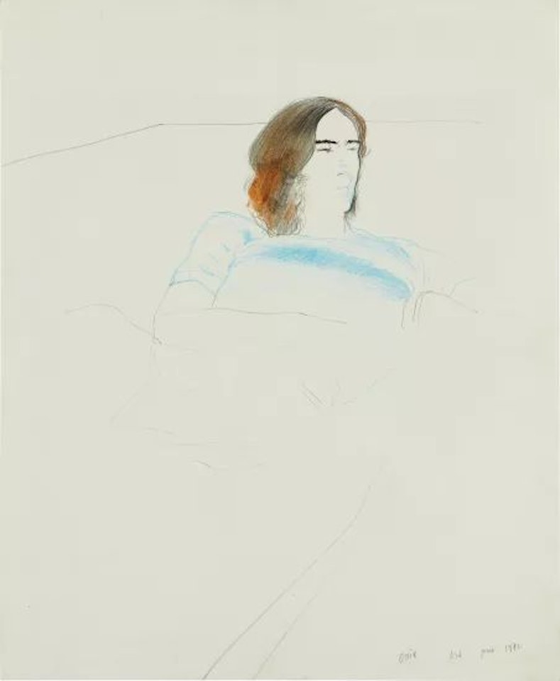 Ossie by David Hockney