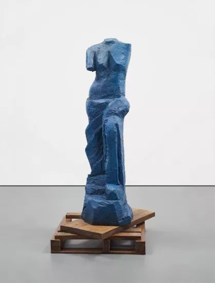 The Zebra (The Blue Version) by Jim Dine
