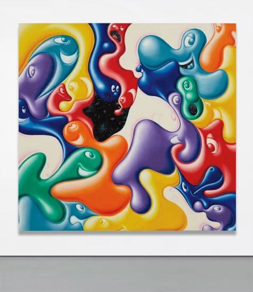 Space n' blobs by Kenny Scharf
