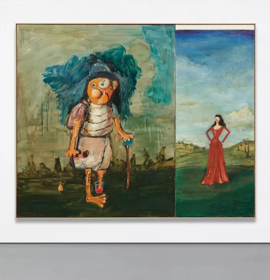 Full Figure Combination by George Condo