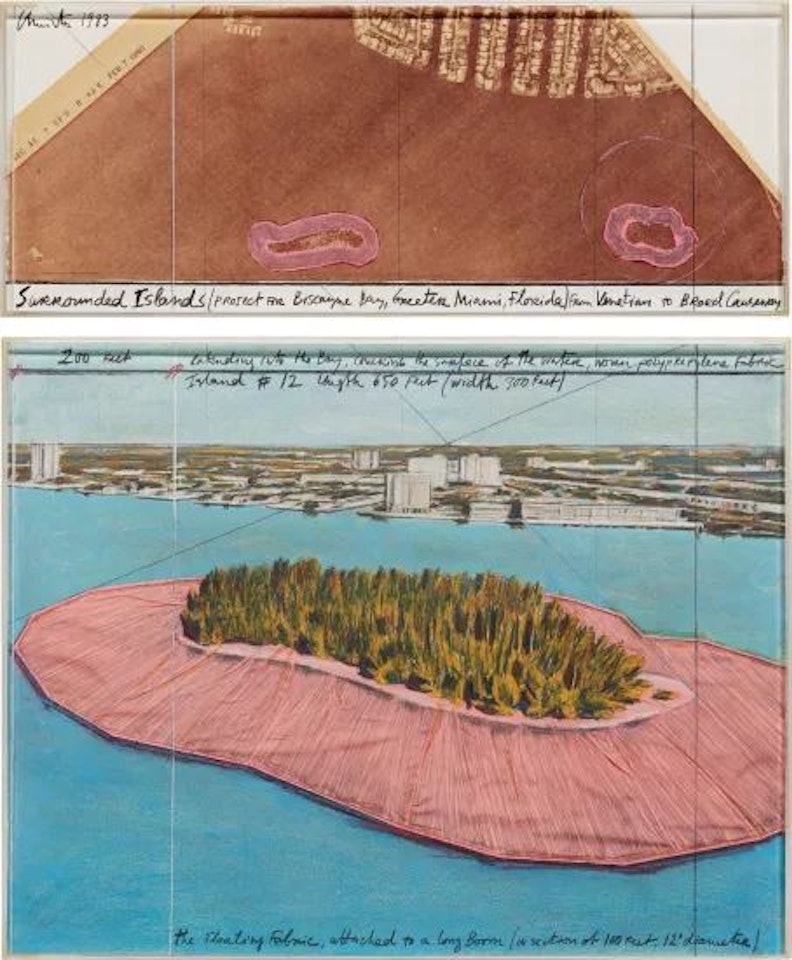 Surrounded Islands (Project for Biscayne Bay, Greater Miami, Florida/Venetian Causeway to Broad Causeway) by Christo