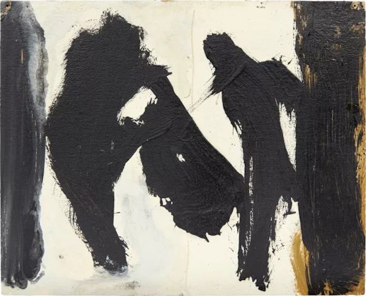 Elegy to the Spanish Republic No. 50 by Robert Motherwell