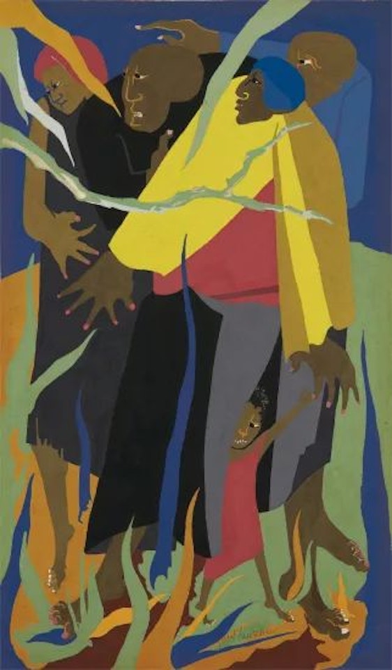Escape by Jacob Lawrence