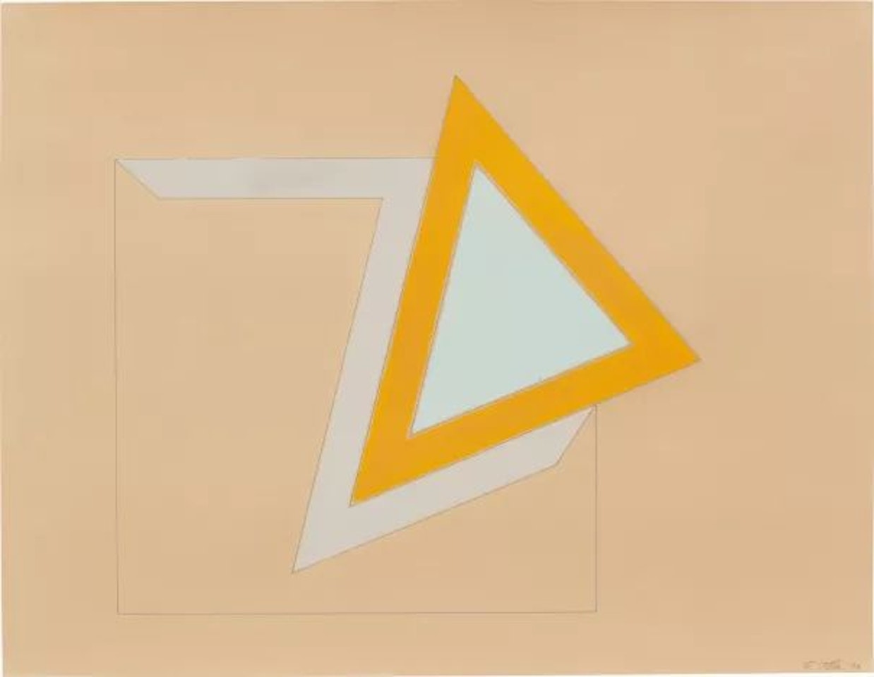 Untitled by Frank Stella