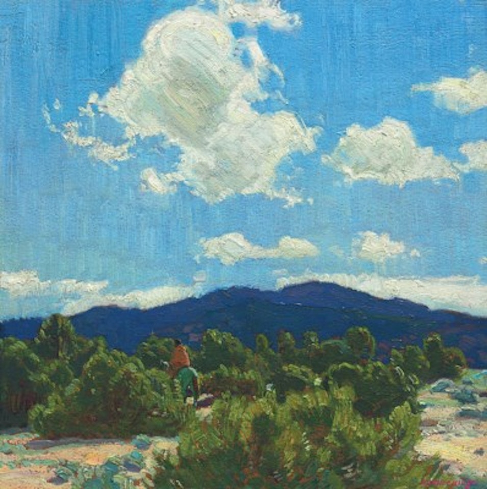 Across the Chamisa by Ernest Martin Hennings