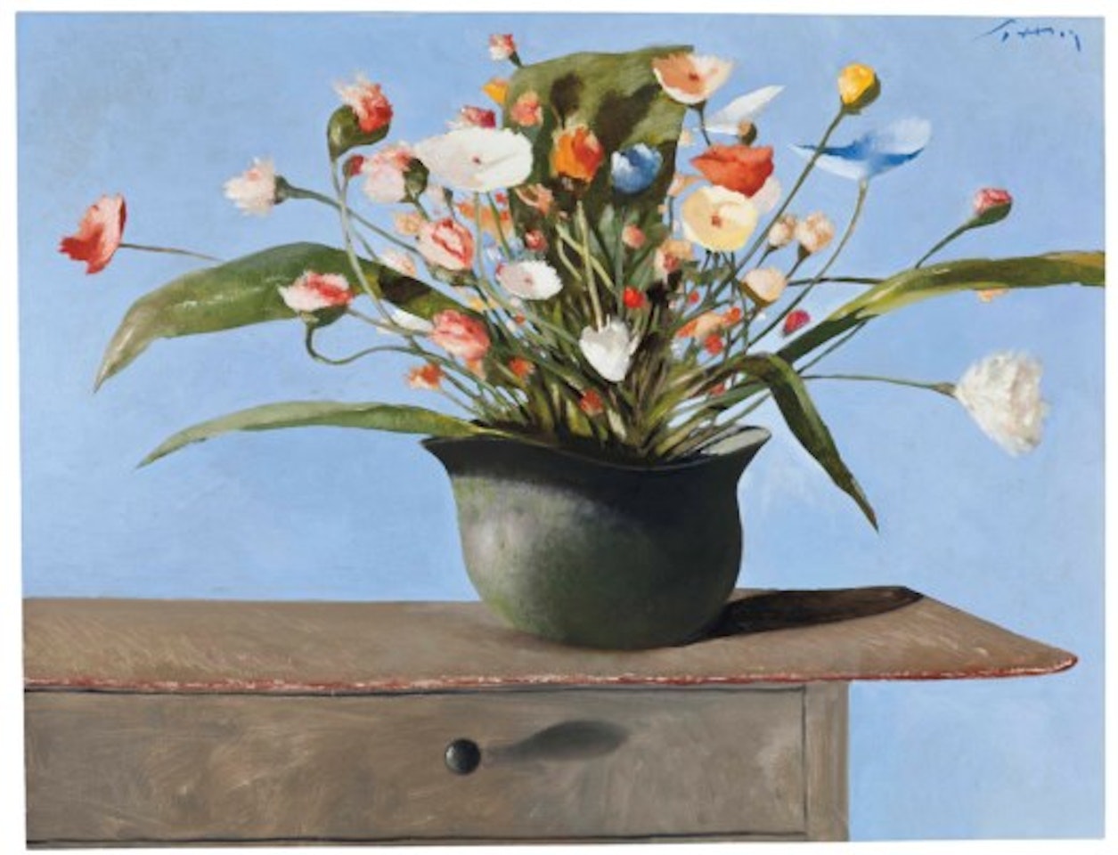 Enough! by Julio Larraz