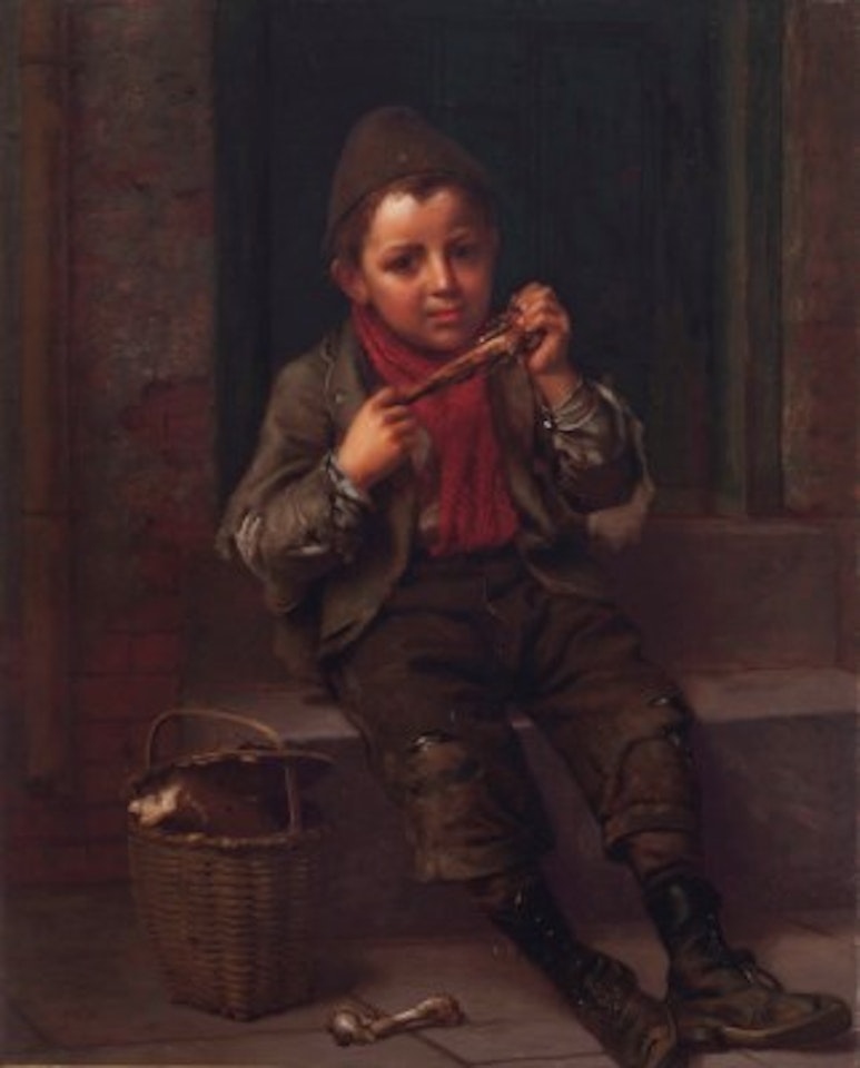 Thanksgiving Dinner by John George Brown