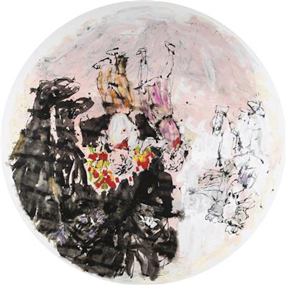 Sibirski Greeting the Champions by Georg Baselitz