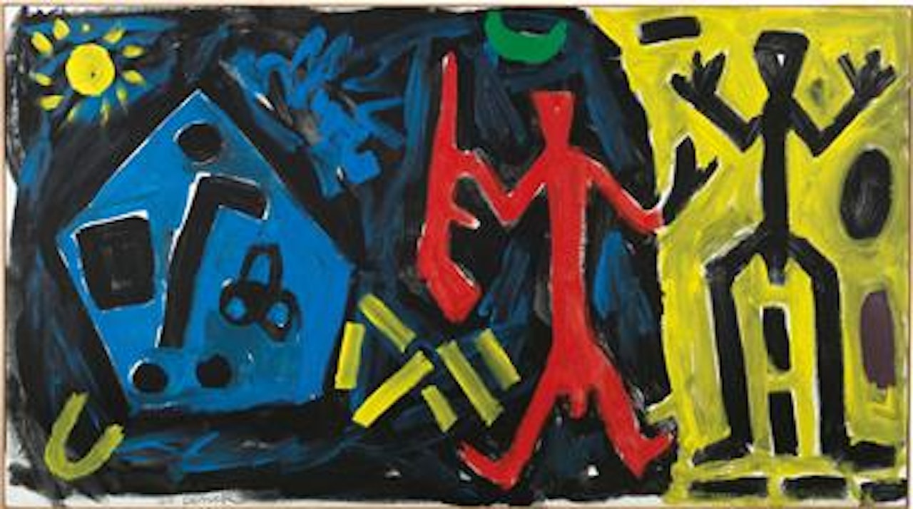Soldato Moderno (Modern Soldier) by A.R. Penck