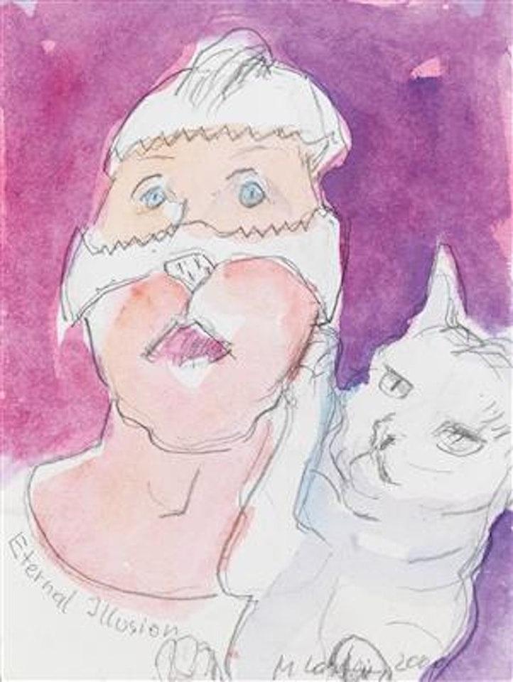 “Eternal Illusion” by Maria Lassnig