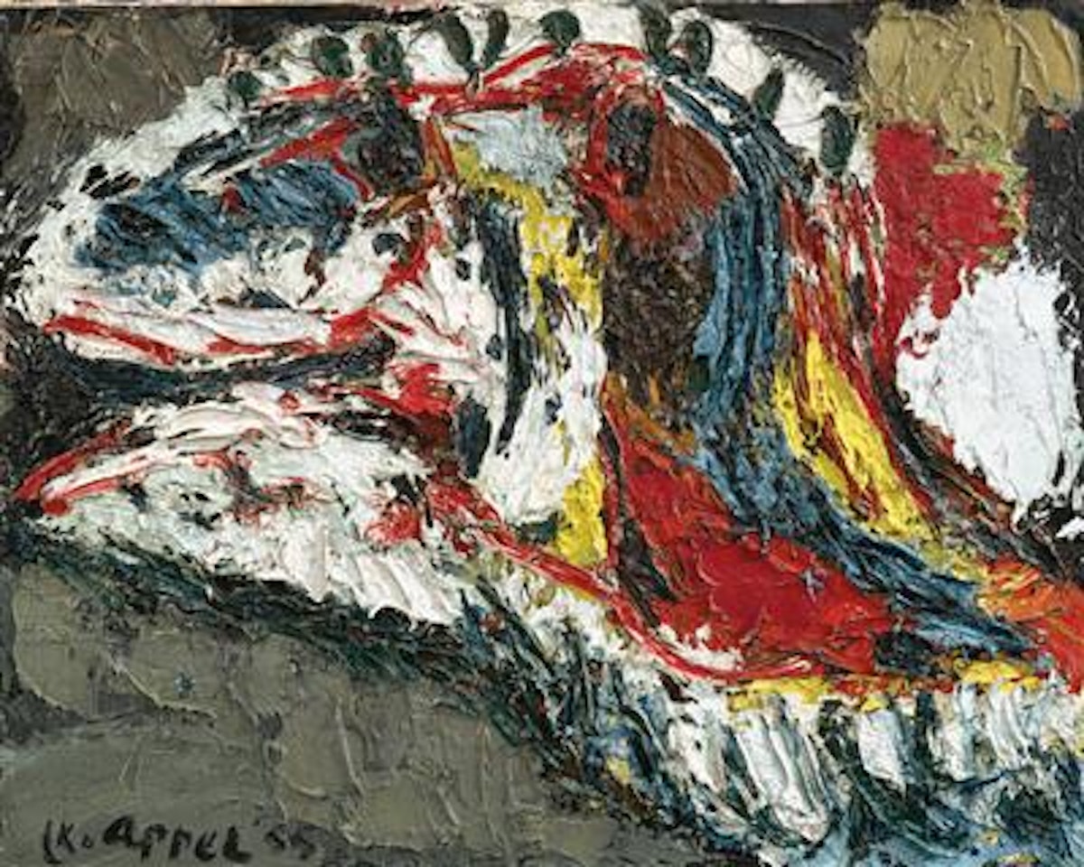 Earth bird by Karel Appel