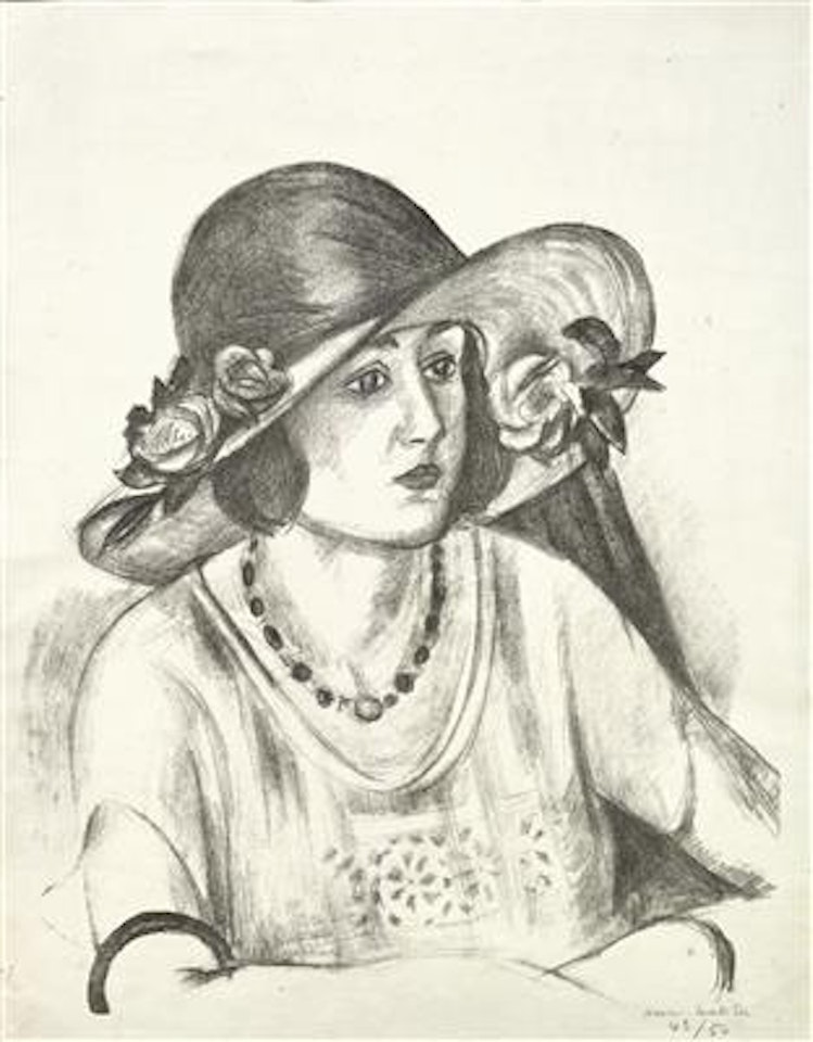 “Le capeline de paille d’Italie” by Henri Matisse