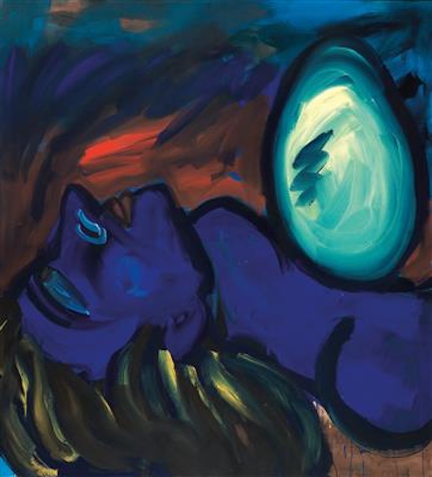 “das Ei” by Rainer Fetting